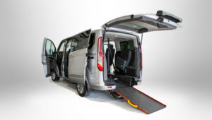 Image of a wheelchair accessible vehicle.