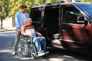 Getting a patient home transport options for rehab teams