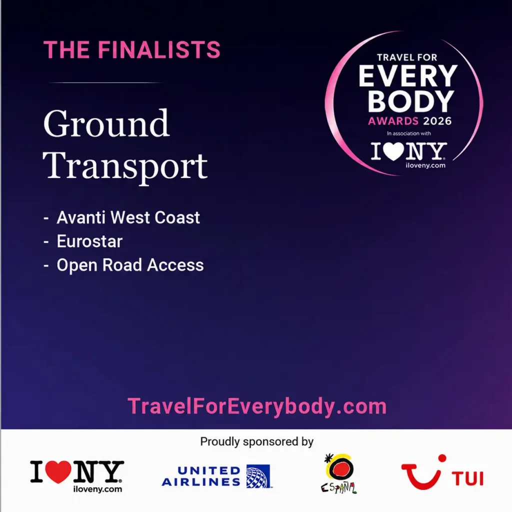 We're Finalists at the Travel For Every Body Awards 2026
